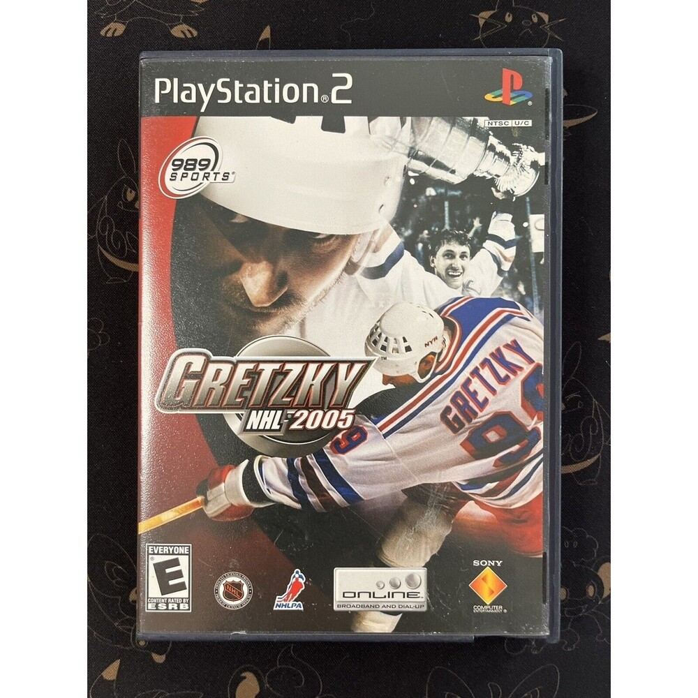 Gretzky NHL 2005 Sony PlayStation 2 Complete CIB PS2 989 Sports